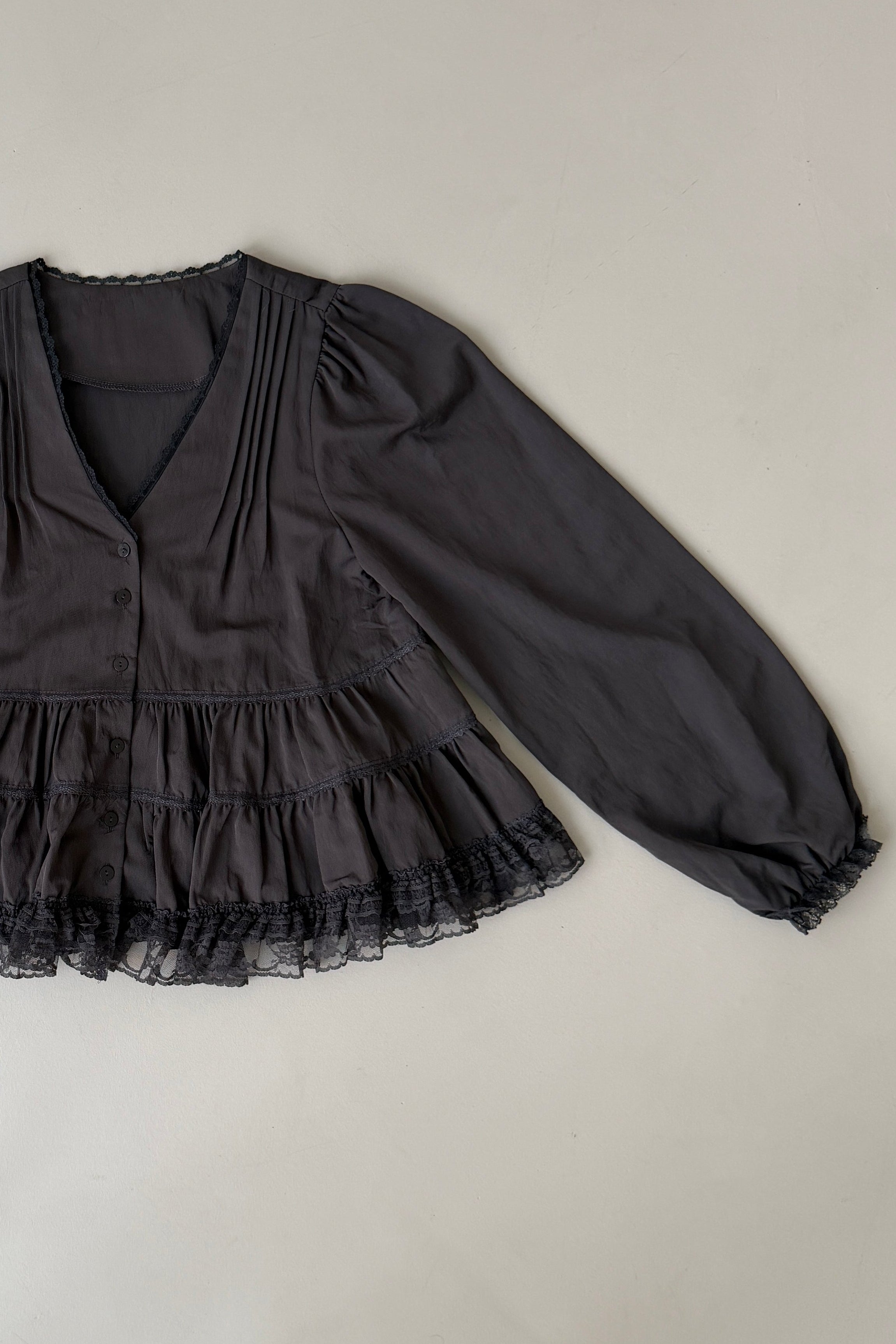 Sylvie Tiered Ruffle Blouse